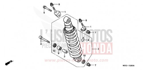 COUSSIN ARRIERE CB1100SFY de 2000